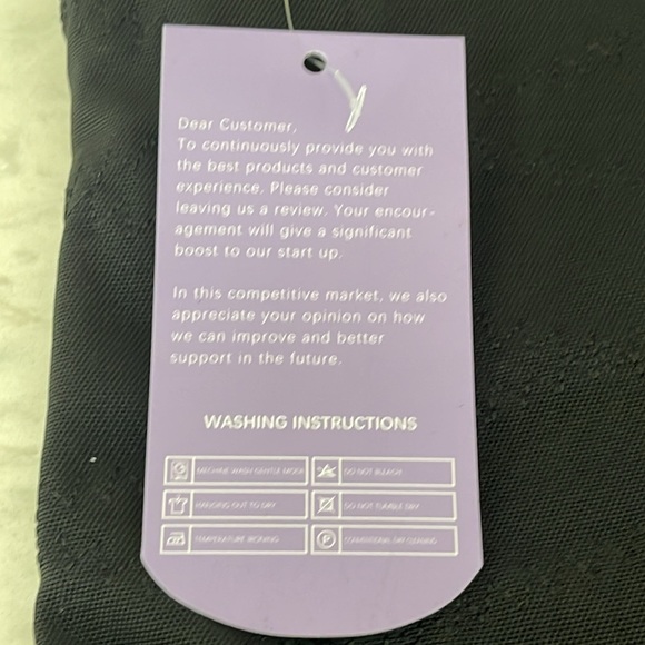 Esa Liang Thong shapewear Women Tummy Control High Waisted Thong Black M NWT - Picture 5 of 9